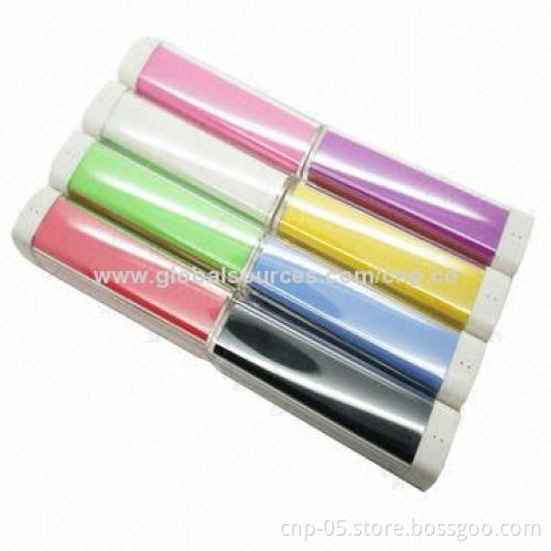 2,600mAh Mini Power Banks with ABS + PC Materials, Smart Power Management